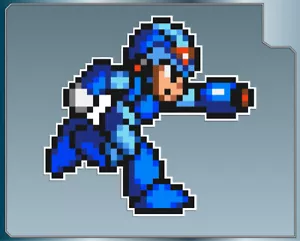 MEGA MAN X Sprite Vinyl Aufkleber #4 Auto LKW Laptop Aufkleber Megaman X - Bild 1 von 1