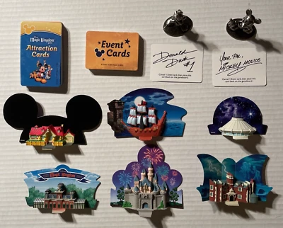 Disney Magic Kingdom Game - Replacement Mickey and Donald Cards Figures / Pieces - Image 1 of 4