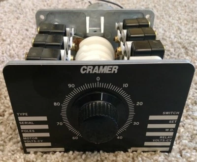Cramer Timer Switch TMR/CYC 540 6-SW 11560 SW-15A L06 10138-1 540 A006-B09 - New - Image 1 of 4