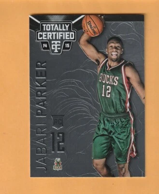 Jabari Parker Milwaukee Bucks 2014-15 Totally Certified #142 RC Rookie Duke 6H Foto 1 de 2