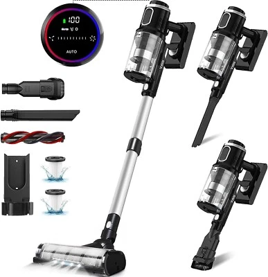 VYKLO V12 400W 65Mins Cordless Handheld Stick Vacuum Cleaner Hard Floor Carpet - Image 1 of 4