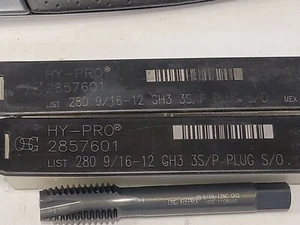 OSG HY-PRO 2857601 9/16-12 UNC 3 Flauta Acabado Óxido Vanadio HSSS Grifo Punto Espiral - Imagen 1 de 4