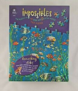 Bepuzzled Impossibles Puzzle Something Fishy 750 Pieces No Edge & Extra Pieces