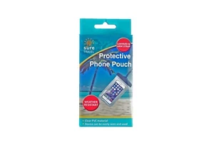 Sure Travel Protective Phone Pouch – Lanyard & Arm Strap - Suitable for Devices - Picture 1 of 2
