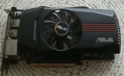 ASUS Radeon HD 7770 1GB GDDR5 Graphics Card HD7770-DC-1GD5-V2 GPU *FOR PARTS* - Image 1 of 4