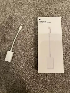 OEM Apple MD821AM/A Lightning to USB Camera Adapter - Picture 1 of 5