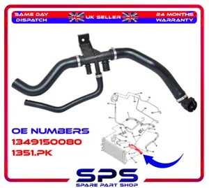 Radiator Hose Pipe Lower For Peugeot Boxer Citroen Relay Ducato 2.2 Hdi 1351PK - Picture 1 of 7