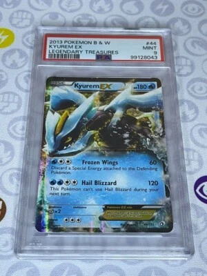 Kyurem EX #44 – Pokemon B & W - Title: Kyurem EX #44 Legendary Treasures – PSA 9 - Image 1 of 4