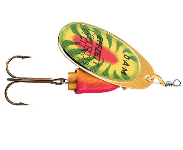 DAM Effzett Executor Gr. 1 / 3g FZ Spinner Natural 3D Fireshark Kunstköder - Bild 1 von 1
