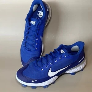Mens Nike Alpha Huarache Elite 3 MCS Baseball Cleats Low Blue Sz 13 CK0976-400 - Picture 1 of 8