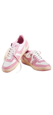 Gola Hawk II Feminino Tamanho 7 Anthropologie Rosa Branco NOVO Na Caixa - Imagem 1 de 2