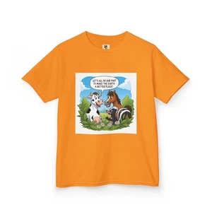 Kids Animal Friends Tee - Nature Lover T-Shirt, Eco-Friendly Gift for Kids - Picture 1 of 69