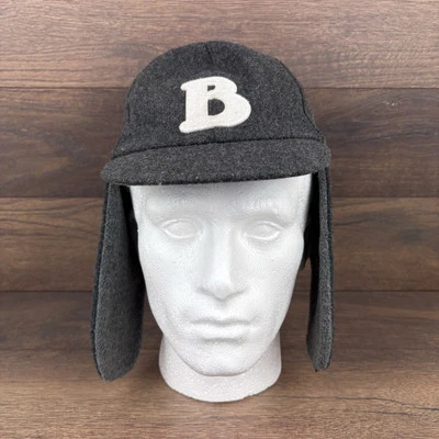 Burton Snowboards Japan Release Earflap Hat/Cap Limited Edition Rare Wool Grey - Image 1 of 4