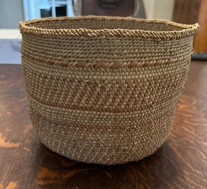 Native American Vintage Indian Basket - Picture 1 of 10