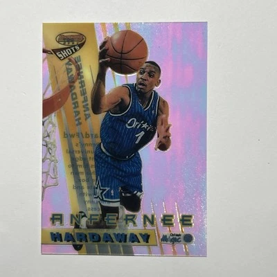 1996-97 Bowman's Best - Shots Anfernee Hardaway #BS7 Acetate - Изображение 1 из 2