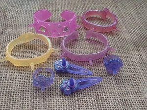 Puppy in my Pocket Bracelet Hair Clips Rings Lot H - Picture 1 of 4