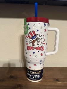 NWT Buc-ee’s 2025 July 4th 40 Oz. Tumbler, Glow In Dark - Picture 1 of 8