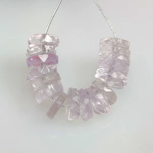 15.49 Ct  Natural Rutile Amethyst Round Beads - 9283 - Picture 1 of 2