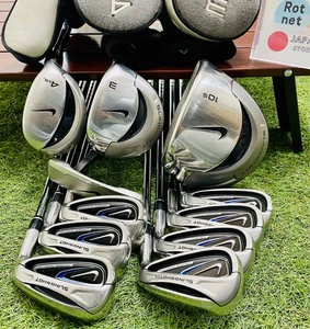 NIKE Fullset Slingshot 1w3w4HL Iron 56789PS 11Club Fullset Uni Flex Golf Club RH - Picture 1 of 24