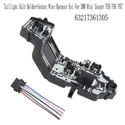 Taillight Bulb Holder+Socket Wire Harness For BMW Mini Cooper F55 F56 F57 Cabrio - Image 1 of 4