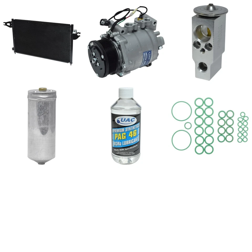 Комплект компрессора кондиционера UAC KT 1954A для 02–06 Acura RSX - Изображение 1 из 3