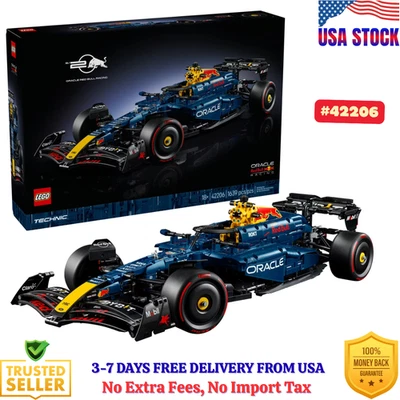 LEGO Technic Oracle Red Bull Racing RB20 F1 Car Model Kit for Adults 42206 New - Image 1 of 4