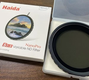 Open box Haida NanoPro S1-5 Variable ND Filter(82mm) - Picture 1 of 9