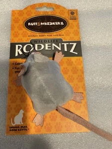 Ruff & Whiskerz Cat Toy Rodent Mouse Catnip - Picture 1 of 4