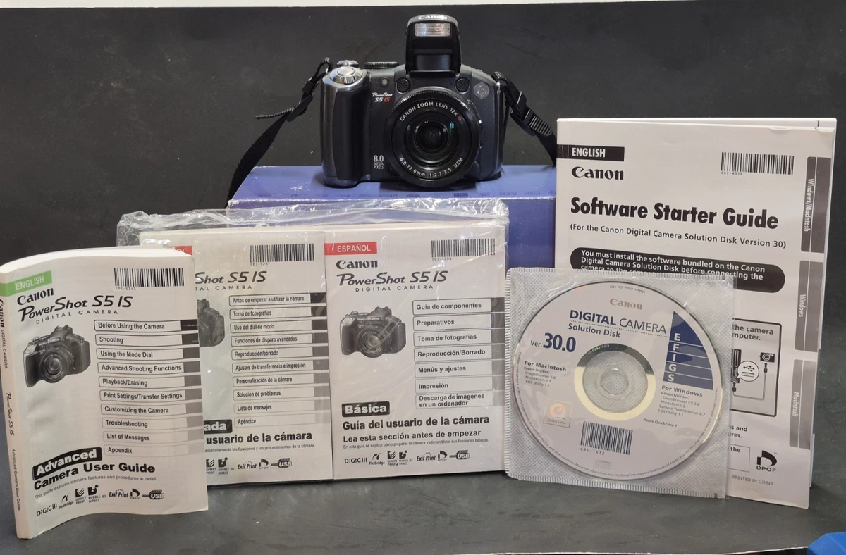 Canon PowerShot S5 IS Digital Cameras for Sale | Shop New & Used