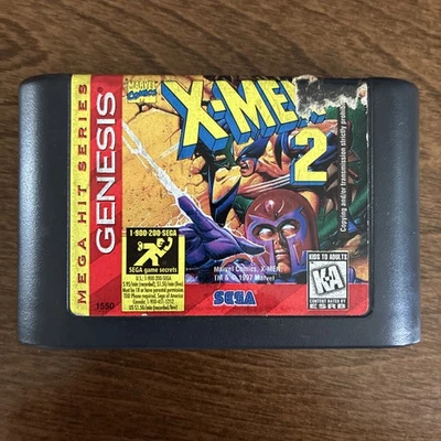 Authentic tested X-MEN 2: CLONE WARS - Sega Genesis - Mega Hit (Cartridge Only) - Image 1 of 4