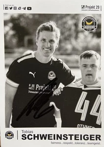 Autogrammkarte Ex-Profi Tobias Schweinsteiger | 2022 | Bananenflanker Legenden - Bild 1 von 2