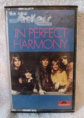 The New Seekers - In Perfect Harmony - Cassette Tape - 1973 - British Pop Foto 1 de 4