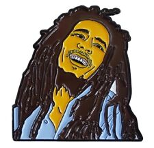 Music Enamel Pin - Bob Marley - Australian Stock FREE AU POSTAGE