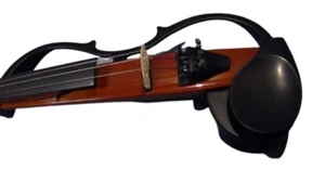 YAMAHA SV-120 Electric Silent Violin Brown Good GP - Picture 1 of 3