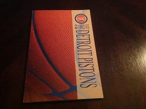 Guía de medios de los Detroit Pistons 1992-93 - Imagen 1 de 2