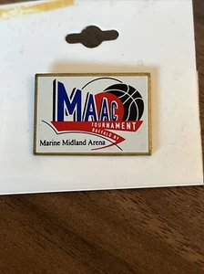 2001 MAAC Men's Basketball Tournament Buffalo NY Lapel Pin Marine Midland Arena - Picture 1 of 3