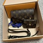 Louis Vuitton Felicie Strap and Go Monogram Adjustable Crossbody Bag