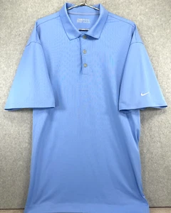 Nike Golf DRI Fit Carolina Blau Kurzarm Poloshirt Herren Größe XL - Bild 1 von 10