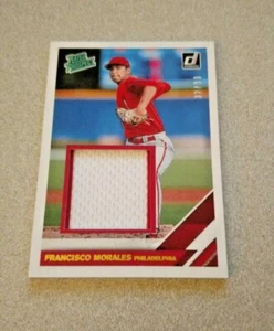 2019 Panini Donruss Rated Prospect #RPM-FM Francisco Morales Phillies /99 - Picture 1 of 2