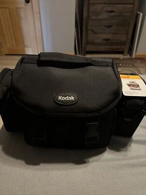 Kodak Camera Printer Dock Travel Bag Black  Side Pouch Shoulder Strap - Image 1 of 4