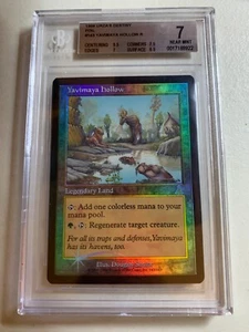 1999 Magic MTG Urza's Destiny FOIL Yavimaya Hollow BGS 7 NEAR MINT NM Vintage - Bild 1 von 2