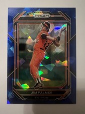 2023 Panini Prizm Blue Ice Jim Palmer # 255 Baseball (B189)
