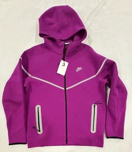 Talla Grande - Chaqueta Nike Tech Fleece Reflectante Cortavientos Bold Berry FZ0754-505 - Imagen 1 de 5