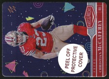 2023 Panini Plates and Patches Metal Arcade Mode #86 Christian McCaffrey /25