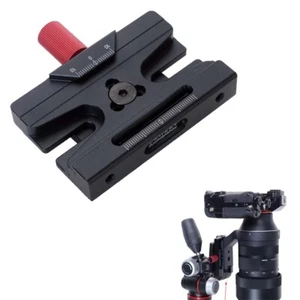 Converter for Arca Fit Quick Release Plate to Manfrotto RC2 Tripod Head Clamp - Picture 1 of 9