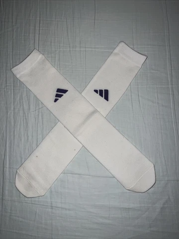 Adidas ARGENTINA P96039 GIRLS BOYS ONLY SOCCER White Socks FootBALL 12-18 MONTHS Cover