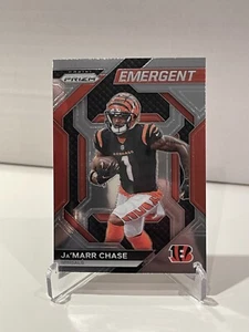 Ja'Marr Chase 2023 Prizm Football Emergent #H7 Cincinnati Bengals - Bild 1 von 2