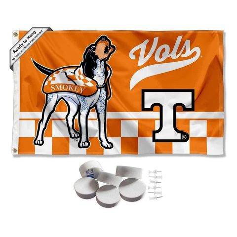 Tennessee Volunteers Logo Large Logo Tapestry Banner Cover