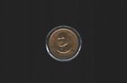 Vintage 1964 Franklin Mint John Quincy Adams Bronze Coin in Holder Mint