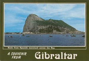 Postcard FX: A Souvenir from GIBRALTAR, 4x6 - Picture 1 of 2